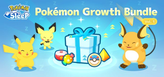 Pokémon Growth Bundle Vol. 1 featuring Biscuits and Candies revealed for Pokémon Growth Sleep