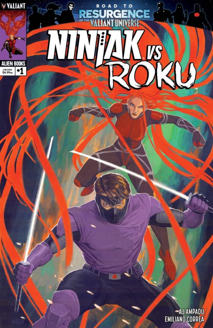 Preview: Ninjak vs. Roku #1 (of 4)