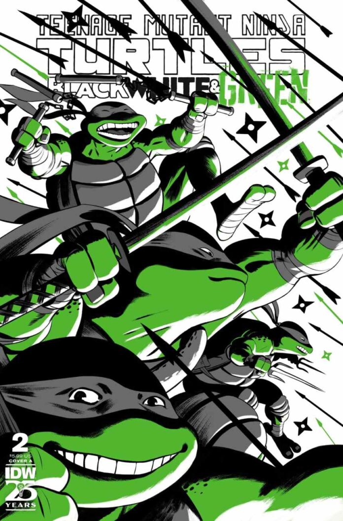 Preview: Teenage Mutant Ninja Turtles: Black, White & Green #2