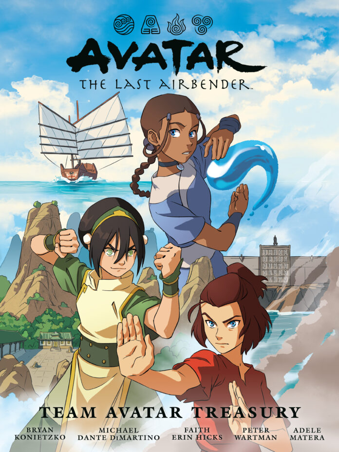 TEAM AVATAR RETURNS IN THE AVATAR: THE LAST AIRBENDERTEAM AVATAR
TREASURY LIBRARY EDITION