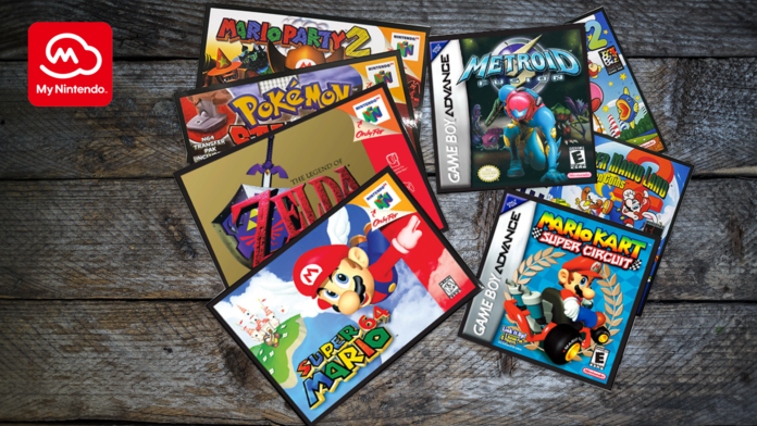 This set of eight colorful postcards featuring cover art from classic Game Boy, Game Boy Advance and Nintendo 64 games including Pokémon Stadium now available as a new My Nintendo reward