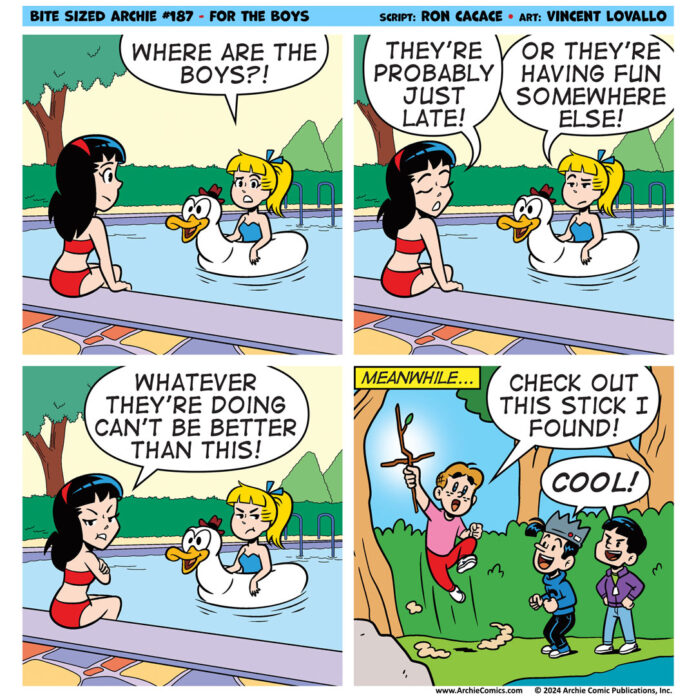 Bite Sized Archie #187 – For the Boys