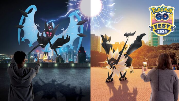Dusk Mane Necrozma and Dawn Wings Necrozma come into being by fusing Necrozma with Solgaleo or Lunala, which players can now do for the first time at Pokémon GO Fest 2024 Dusk Mane Necrozma and Dawn Wings Necrozma come into being by fusing Necrozma with Solgaleo or Lunala, which players can now do for the first time at Pokémon GO Fest 2024