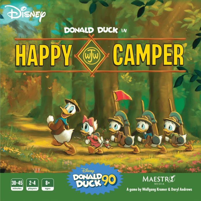 Gen Con 2024: Maestro Media Celebrates Disney’s Donald Duck’s 90th Anniversary with a New Board Game