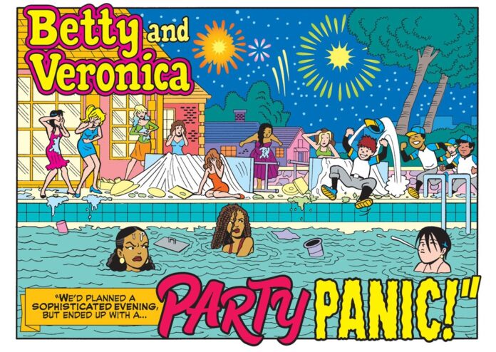 It’s a pool party panic in BETTY & VERONICA SUMMER SPECTACULAR!