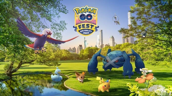 Necrozma and Ultra Beasts have been spotted throughout New York City for Pokémon GO Fest 2024