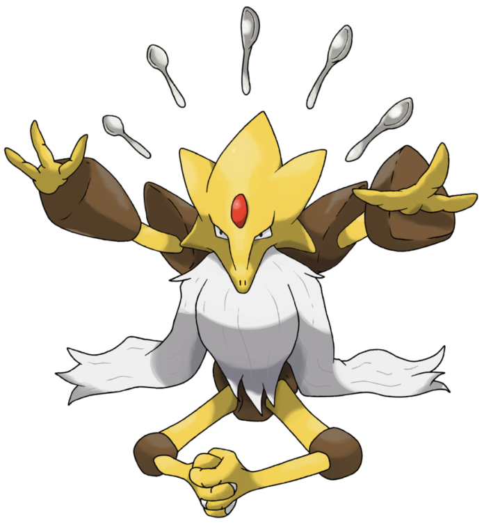 Pokémon GIF: Mega Alakazam knows preparation is key, especially on National Ice Cream Day