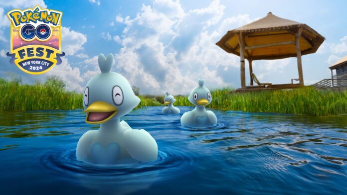 Pokémon GO Aquatic Paradise event now underway until July 9 at 8 p.m. local time featuring the global debuts of Shiny Ducklett, Shiny Swanna and more