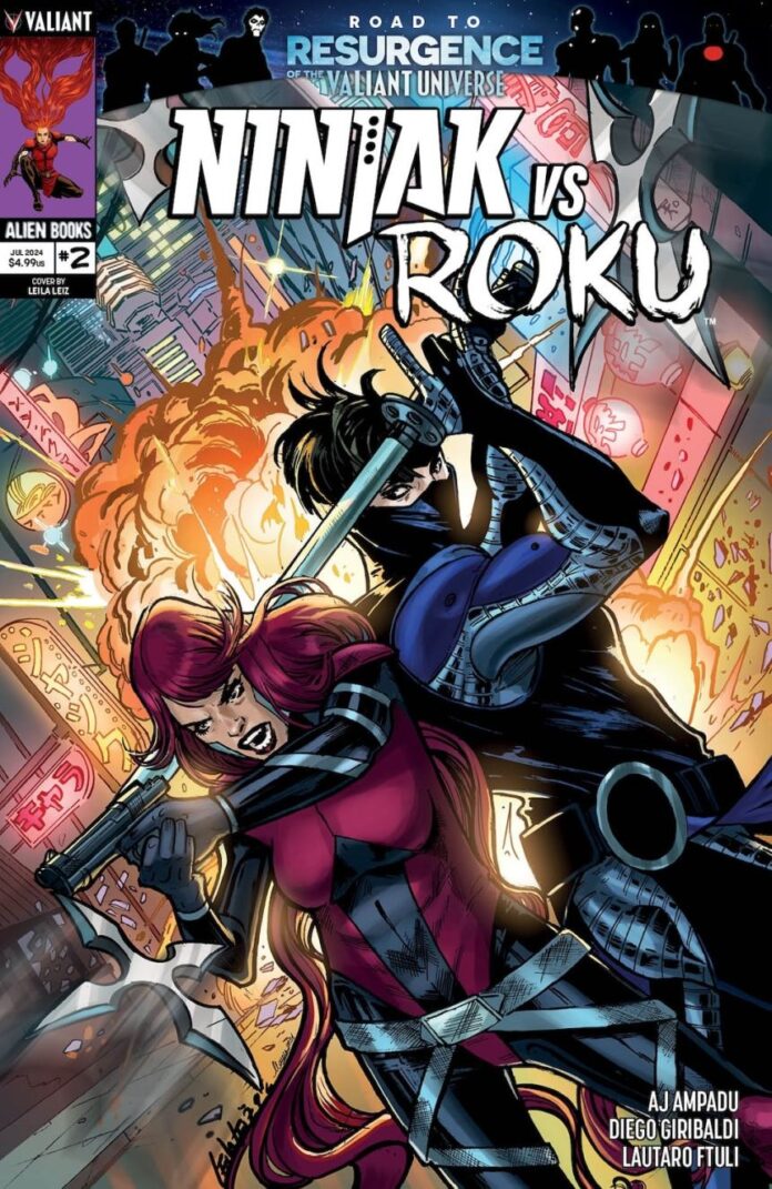 Preview: Ninjak vs. Roku #2 (of 4)