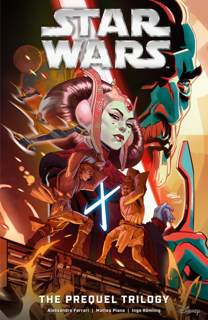 RELIVE THE THRILLS OF THE STAR WARS PREQUEL TRILOGY WITH THE
DEFINITIVE GRAPHIC NOVEL