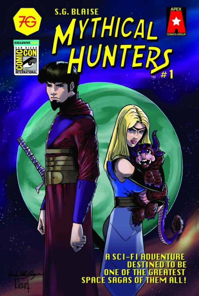 SDCC 2024: Comic Series Mythical Hunters debuts from author S.G. Blaise