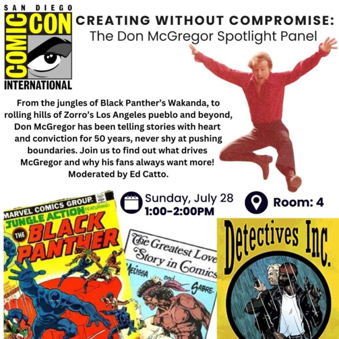 SDCC 2024: Don McGregor gets the spotlight with a panel