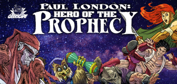 SDCC 2024: Wrestler Paul London teams with Geekscape for a new fantasy comic series