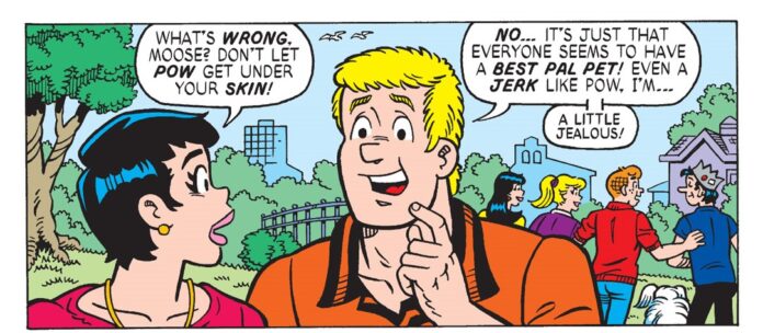 Meet Mini Moose in WORLD OF BETTY & VERONICA DIGEST #34!