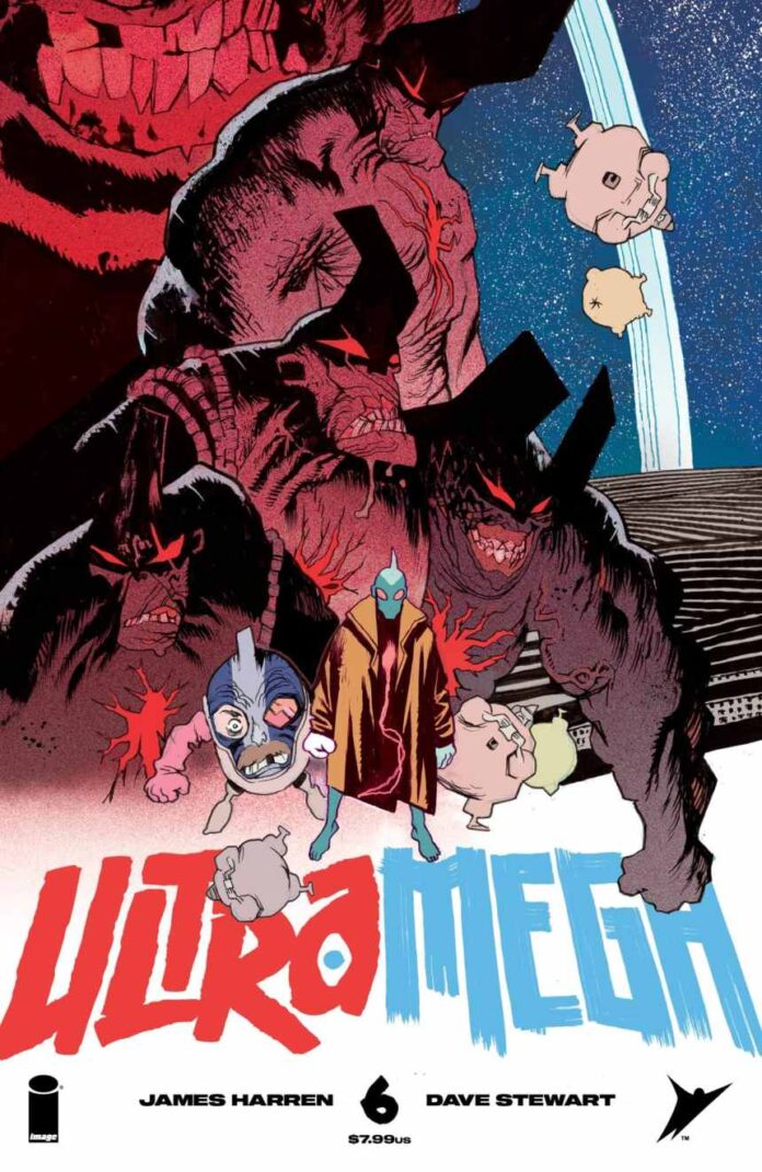 A Terrifying New Enemy Emerges in Ultramega #6 by James Harren