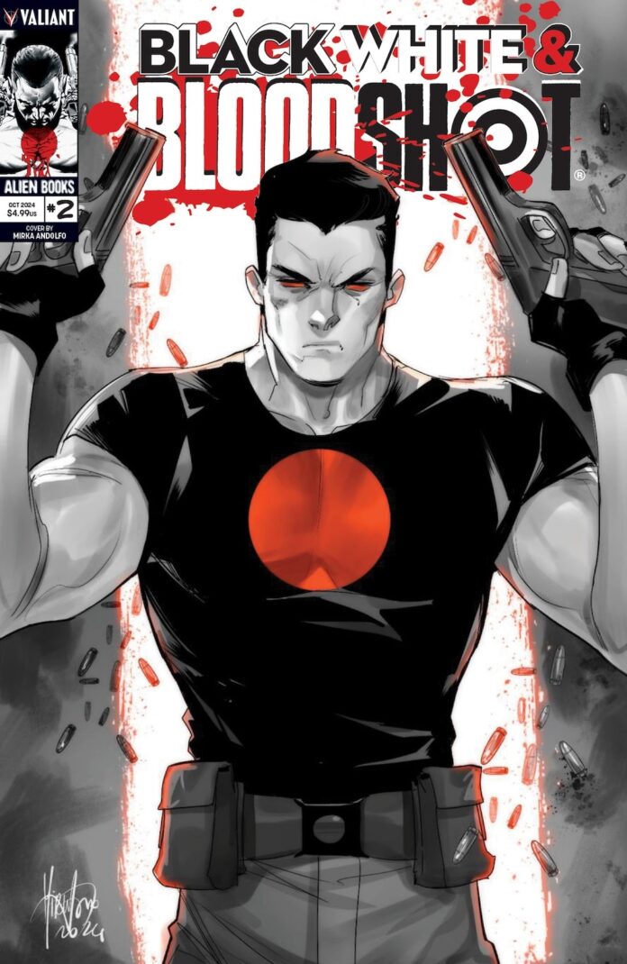 Bloodshot confronts a blast from the past in Black, White & Bloodshot #2!​