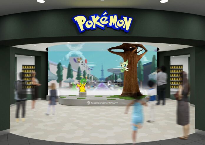 Pokémon Center Nagoya will reopen with a renovated store in on October 12 featuring Celebi as a main mascot