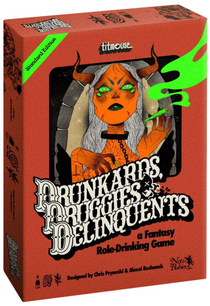 Titmouse Animation Announces New Tabletop RPG: ‘Drunkards, Druggies, & Delinquents’