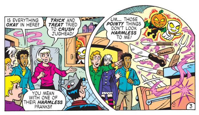 Trick and Treat return (but scarier?) in ARCHIE DIGEST #354!