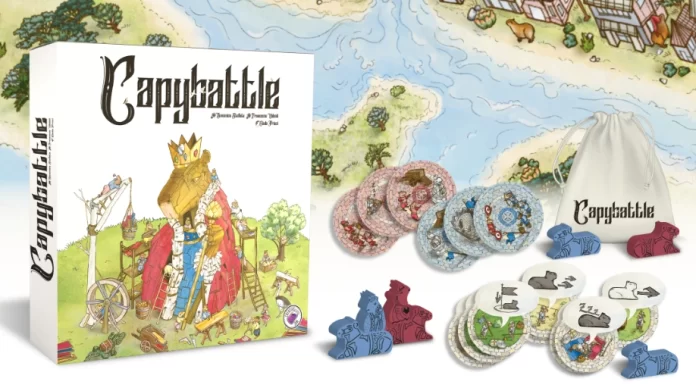 Capybattle: Lead Capybara Monarchs to Victory in Creative Jam Games’ New Strategy Board Game