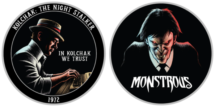 Exclusive: Kolchak Challenge Coin from Monstrous Books revealed!