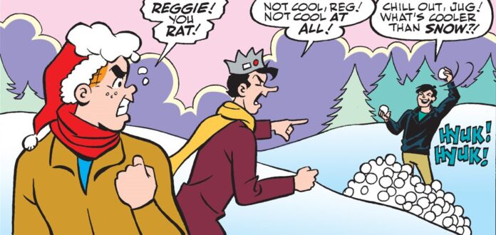 Jellybean hits the slopes in JUGHEAD WINTER WONDERLAND!