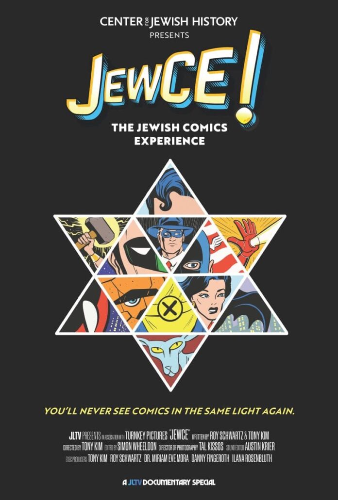 JEWCE announces a documentary uncovering the real-life origin story of comics and superheroes