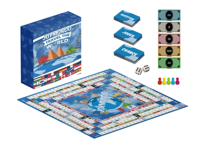 Joymundo: A New Geography Board Game Coming to Kickstarter