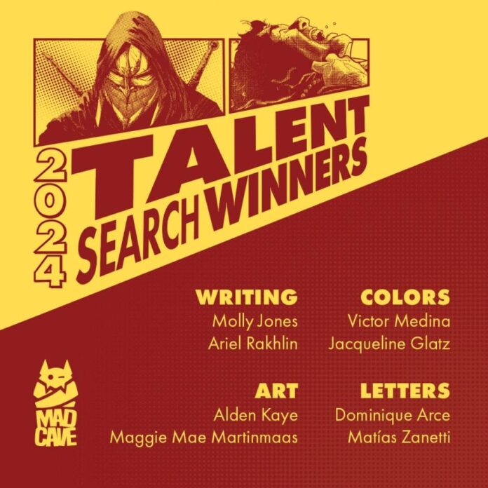 Mad Cave Studios Announces the Winners of the 2024 Talent Search