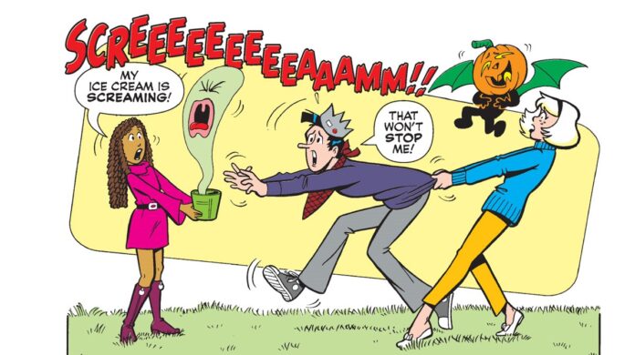 Trick and Treat spice up Halloween in WORLD OF ARCHIE DIGEST #144!