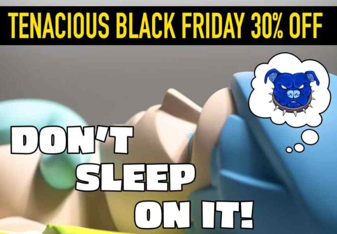 Black Friday Storewide 30% Off at Tenacious Toys