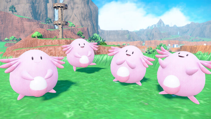 Chansey now appearing in mass outbreaks throughout Paldea in Pokémon Scarlet and Violet until January 5 at 23:59 UTC, full event details revealed