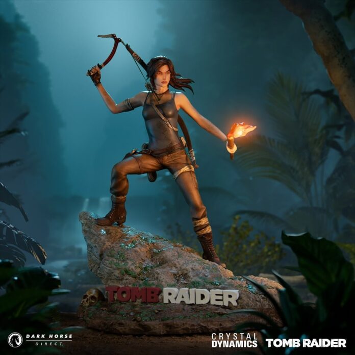 Dark Horse and Crystal Dynamics reveal a new Lara Croft Survivor Era Statue