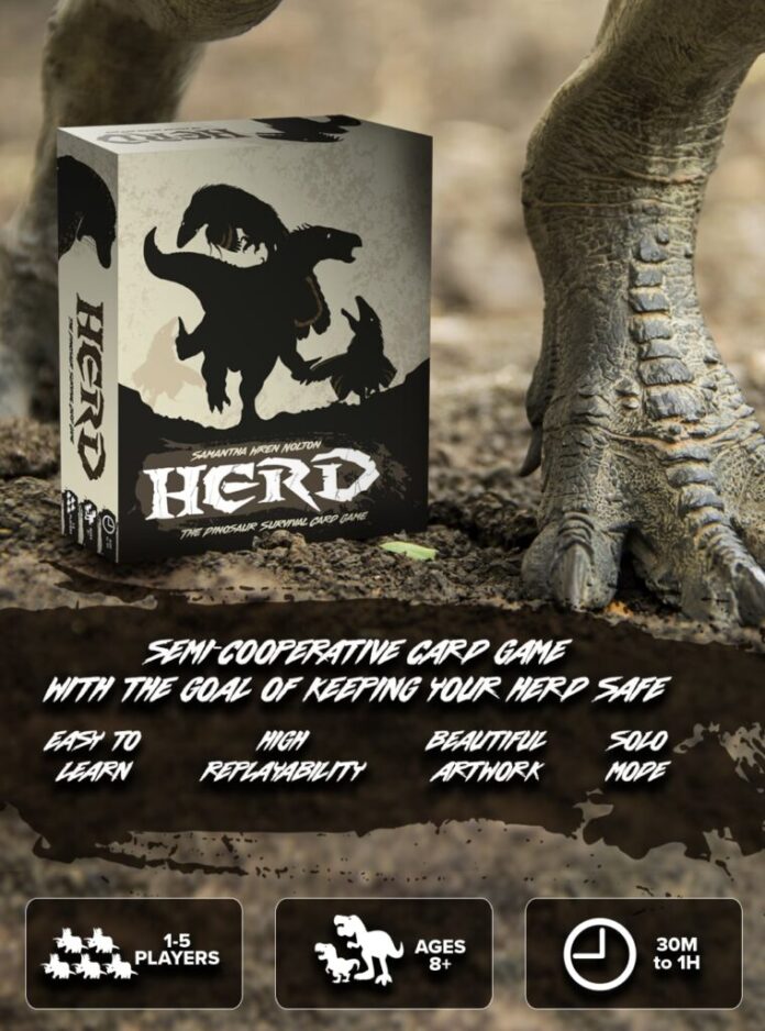 Herd: The Dinosaur Survival Card Game Now on Kickstarter