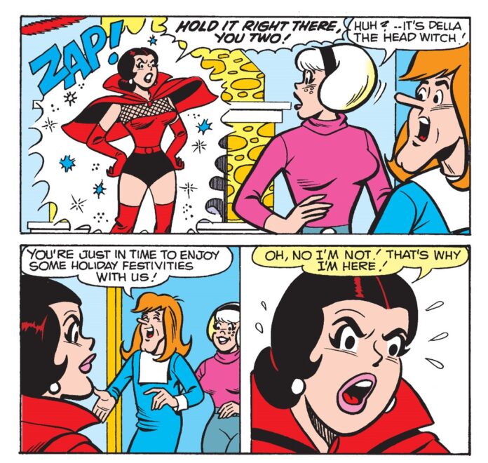 It’s a magical holiday mash-up in BETTY & VERONICA DIGEST #329!