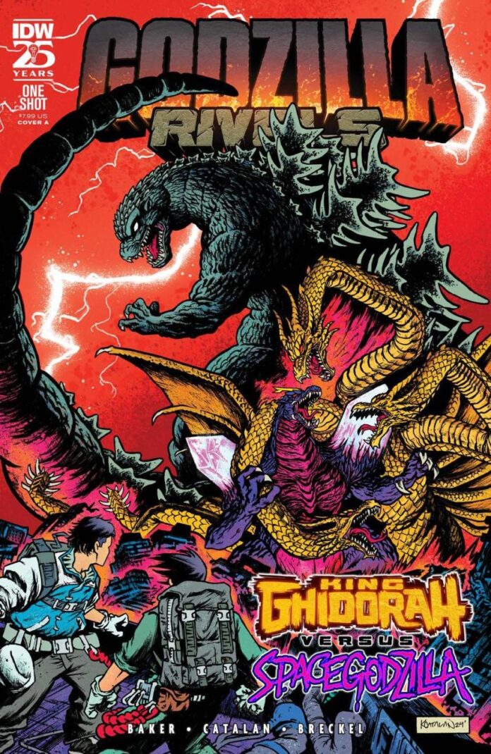 Preview: Godzilla Rivals: King Ghidorah vs. SpaceGodzilla #1