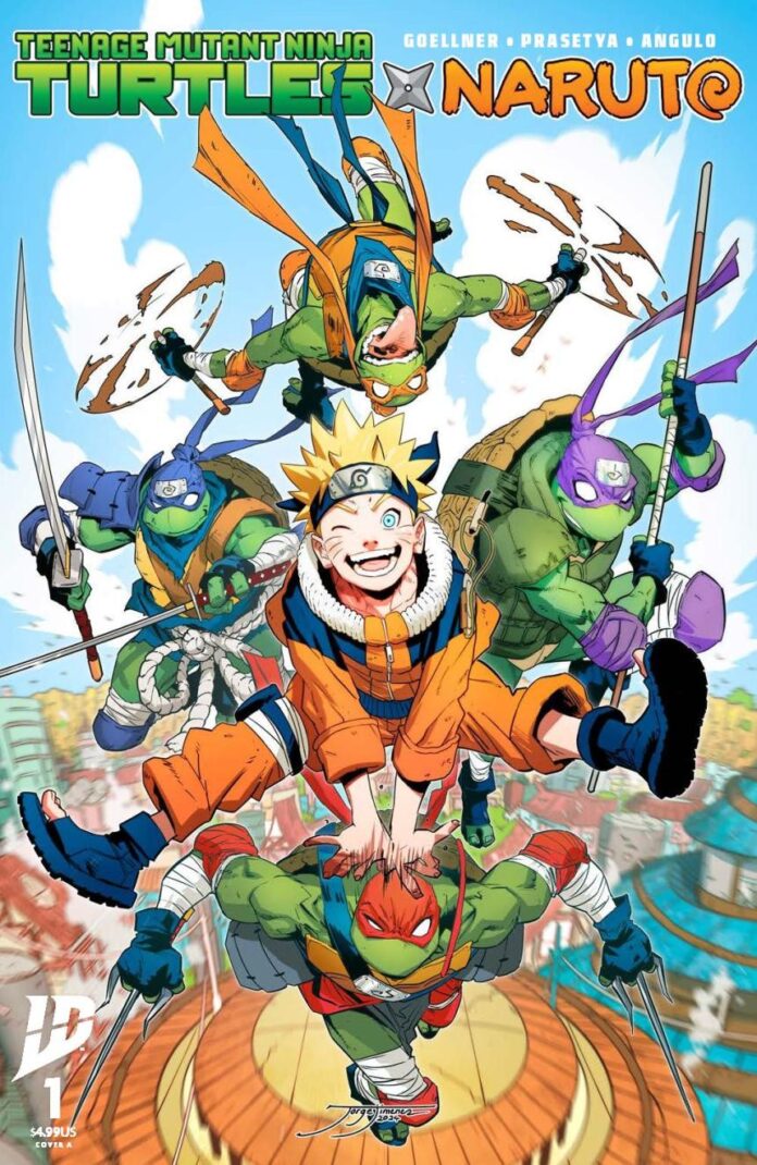 Preview: Teenage Mutant Ninja Turtles x Naruto #1