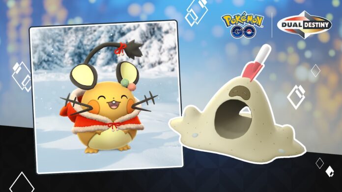 Pokémon GO Holiday Part 1 event now underway featuring Dedenne and Shiny Dedenne wearing holiday attire, Pokémon in seasonal outfits, bonuses and more