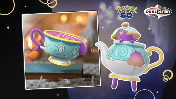 Pokémon GO Just My Cup of Tea event marks the Pokémon GO debuts of Sinistea and Polteageist, Shiny Genesect (Chill Drive) and more