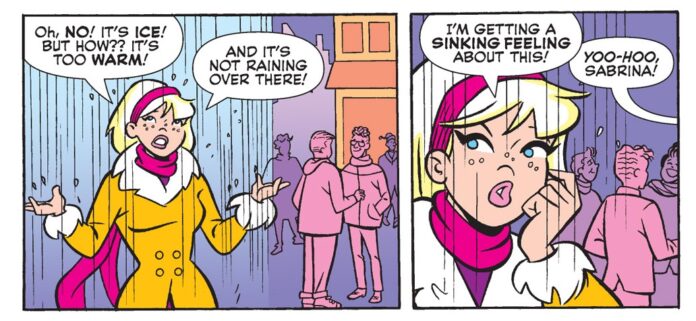 The Ice Twins frost it up in WORLD OF ARCHIE DIGEST #146!