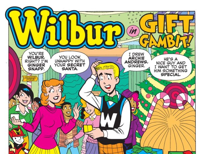 Wilbur goofs up the gifts in ARCHIE DIGEST #356!