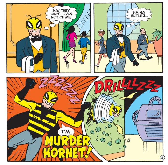 Murder Hornet stings back in BETTY & VERONICA DIGEST #331!