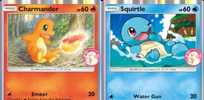 New Wonder Pick event featuring Charmander and Squirtle promo cards now underway in Pokémon TCG Pocket