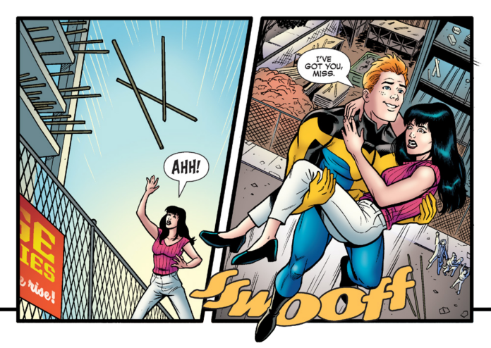 Veronica makes her superhero debut in ARCHIE IS MR. JUSTICE #2!