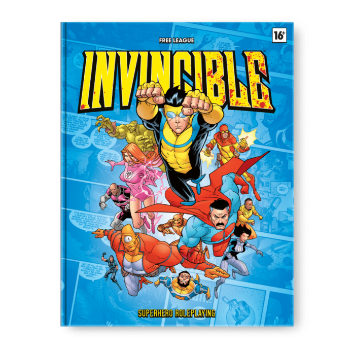 Free League and Skybound team for Invincible – Superhero Roleplaying