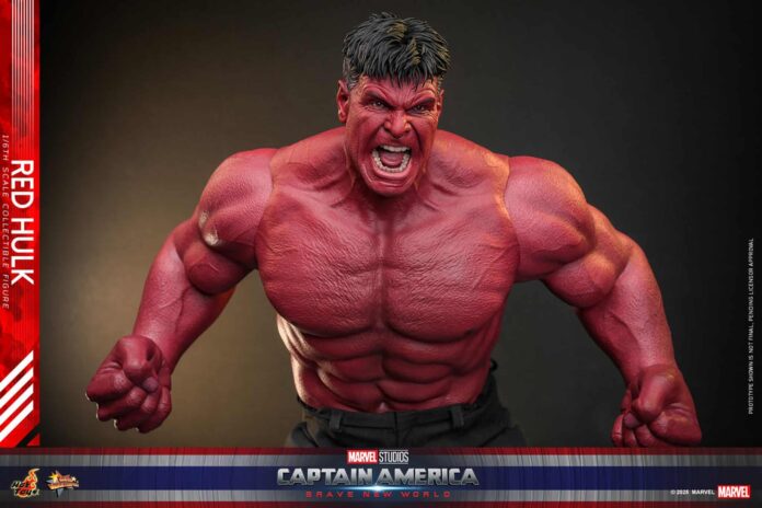 Hot Toys unleashes the Red Hulk