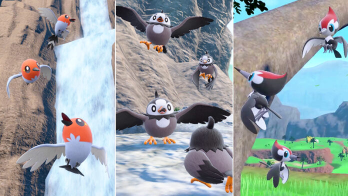 New Mass Outbreak event featuring Fletchling, Starly and Pikipek now underway in Pokémon Scarlet and Violet until February 9 at 23:59 UTC, full event details revealed