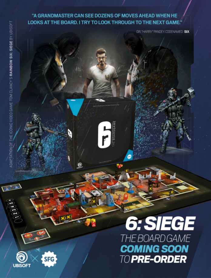 Rainbow Six Siege Board Game Returns with Steamforged Games: Pre-Orders Open February 27th