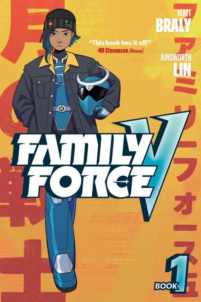 Skybound Comet Unveils Extended Preview of the Electric New Graphic Novel Family Force V