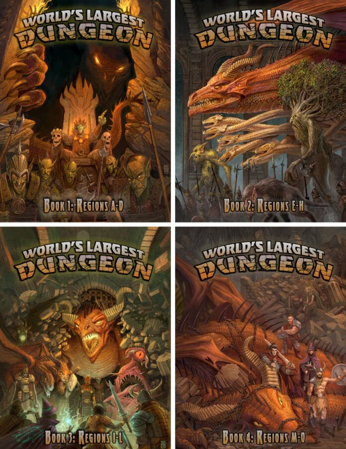 World’s Largest Dungeon Returns: 20th Anniversary Platinum Edition for 5E Launches Crowdfunding Campaign in 2025